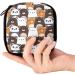 GIAPB Period Bag Sanitary Napkin Storage Holder | Seamless Cartoon Bear Design | Makeup Pouch | Color5353 - Buy Online on GoSupps.com