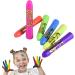 Glow in the Dark Skin Paint | Black Light Sticks | Washable Pencil Sticks for Masquerade Makeup Halloween Birthday Outdoor Club Party for Adults and Kids - Buy Online on GoSupps.com