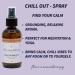 Chill Out Synergistic Essential Oil Blend Spray 4oz Pre-Diluted 6 8% in Purified Water Grounding Aromatherapy Mist Fleur Aromatherapy - Buy Online on GoSupps.com