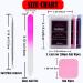 Lint Free Nail Wipes 600PCS | Non-Woven Nail Polish Remover & Lash Extension Glue Wipes | Salon Supplies with Nail File & Cuticle Pushers - Shop Internationally - Buy Online on GoSupps.com