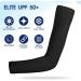 MOZEAT LEN 4-Pack Unisex Armrest Sun Protection Sleeves - UV Protection Breathable Slipproof Arm Warmers for Basketball Volleyball Cycling & Running - Buy Online on GoSupps.com