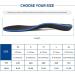 3ANGNI Orthotic Insoles for Plantar Fasciitis, Flat Feet, and Heel Pain - Arch Support, Orthopedic Inserts for Pronation Valgus - Men 8-8.5 / Women 10-10 - Comfortable Cushioning Insert - Buy Online on GoSupps.com