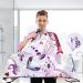 Waterproof Barber Cape - Butterfly & Cheetah Pattern Hair Cutting Bib for Men & Women | Unisex Haircut Cape - Buy Online on GoSupps.com