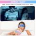 3 Pcs Plush Sleeping Eye Mask Set - Soft Faux Fur Blindfolds for Travel & Naps | Tie-Dye Colors (Pink Purple Blue) | Comfortable Eye Shade for Adults & Kids - Buy Online on GoSupps.com