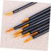 Mikinona 100pcs Tool Wands Cosmetic Point Lip Makeup Fine Applicator Brush Eyeliner Gloss Disposable - Buy Online on GoSupps.com
