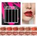 Amesor Lip Lacquer Peel Off Peeloff Makeup Discoloration 6 Pack Smudge Resistant Highly Pigmented Lip Paint for Women and Girls - Buy Online on GoSupps.com