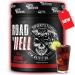 Road to Hell 2.0 - Ultra Hardcore Booster Pre Workout - Powder - ATP + L -Arginine + Citrullin + Beta Alanin + Kaffein 400g in cooperation with Sportstudio Popeye Cola -Lime taste vegan