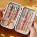 Nail Clipper Set 7-Piece Nail Clippers Set Portable Nail Set Personal Care Pedicure Set Stainless Steel Beauty Set (Rose Gold/Black) Nail Clipper Kit (Color : B-7 Piece Set) - Buy Online on GoSupps.com