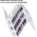 Nail Polish Storage Plastic Nail Polish Organizer for Nail School for Nail Salon for Family for DIY Nail Art - Buy Online on GoSupps.com