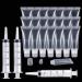 Rolybag 22 Packs Lip gloss Empty Tubes Containers(10ml) Travel empty bottle Refillable Soft Cosmetic Squeeze Tubes For Women &Girls DIY Lip Gloss Cosmetics 25 Count (Pack of 1)