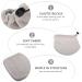 FOMIYES 7 Pairs Wax Thermal Insulation Gloves Spa Heater Paraffin Hand Liners Insulated Mitts and Cozies Paraffin Mitts Hand Moisturizing Gloves Wax Bath Work Plush Foot Floor Mat - Buy Online on GoSupps.com