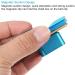 Patikil Magnetic Billiards Container - Aluminum Alloy Snooker Accessories with Belt Clip - Blue - Buy Online on GoSupps.com