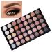 Rosvola Eye Makeup Palette - 40 Vibrant Colors Long-Lasting Matte & Glitter Eyeshadow for Daily Use - International Shipping - Buy Online on GoSupps.com