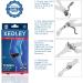 Kedley Tennis Elbow/Golfer's Elbow Support Strap | Medical Grade Compression Brace | Adjustable Pain Relief for Forearm - Buy Online on GoSupps.com