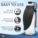 Innoshopp Dog Water Bottle - Portable & Leak Proof Dispenser for Dogs - BPA Free with Carabiner - Ideal for Walking, Hiking, Travel - Black - Buy Online on GoSupps.com