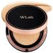 W.LAB Selfie Big Cover Cushion Foundation with Big Cushion Puff & Mirror -Flawless Coverage with Matte Finish   SPF50+ PA+++ Sun Protection   Redness  Blemish & Acne Cover for Oily Skin  0.85 fl.oz. (21 Selfie Light)