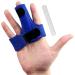 Finger Brace Trigger Finger Splint for Index Middle Ring Pinky Finger Arthritis Pain Tendon Injury Broken Mallet Finger Stabilizer Supports for Dislocated Knuckle Immobilizer Wrap