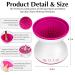 Ultra-Fast Electric Makeup Brush Cleaner & Dryer | Two Speeds USB Powered | Efficient Beauty Tool for Makeup Brush Sets White Rose - Buy Online on GoSupps.com