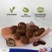  Broadway candy Forest Feast Dubai Pack of 6 Crispy Milk Chocolate Pistachio Dates 120g - Buy Online on GoSupps.com