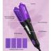 Terviiix Hair Crimper & 3D Hair Stamper with 4 Interchangeable Plates Including Zigzag & 3 Fun Patterns Crimper Hair Tool for Hair Keratin & Argan Oil Infused Crimping Iron for Volume Purple - Buy Online on GoSupps.com