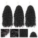 Minkissy Twist Crochet Braids - 3 Pieces Braiding Hair Extensions for Black Women | Spring Twist Crochet Braiding Hair - Buy Online on GoSupps.com