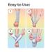 ZenToes Ankle Support Brace | Adjustable Compression Sleeve for Men & Women | Prevent Sprained Ankle Injury | Gray Wide Width | Easy to Use - Buy Online on GoSupps.com