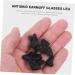 Uonlytech 30 PC Glasses Holder & Ear Protectors - Silicone Shell for Eyewear | Refillable Leather Diary | Black 3-Pack - Buy Online on GoSupps.com