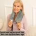 Owozoi Long Hot Water Bottle with Soft Cover & Kangaroo Bags - 72cm 2L - Ideal for Neck Shoulder & Bed - Perfect Women's Gift in Gray - Buy Online on GoSupps.com