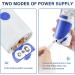 Portable Handheld Mesh Nebulizer for Adults and Kids - Cool Mist Steam Inhaler for Travel or Home Use - Blue - Buy Online on GoSupps.com
