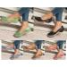 Creev Women's Closed Toe Sandals - Soft Leather Flat Leisure Shoes Breathable Hollow Design for Summer Hiking - Pink 43 EU & Rose Rood 42 EU - Buy Online on GoSupps.com
