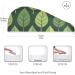 Leaf Hair Towel 2 Pack - Super Absorbent Quick Dry Hair Turbans with Button Wrap for Women & Girls | Shop Internationally - Buy Online on GoSupps.com