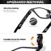 ANYLUV Blue Light Blocking Glasses for Men | Lightweight Al-Mg Metal | Anti Eyestrain UV400 | Clear Lens Eye Protection | Ideal for Gaming & Everyday Use - Buy Online on GoSupps.com