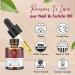 Organic Nail and Cuticle Oil - USA-Made Treatment for Damaged Nails - Jojoba Oil Formula - Cuticle Repair and Nail Care - 0.70 Fl Oz Pen - Buy Online on GoSupps.com
