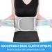 Back Brace for Lower Back Pain - Lumbar Support for Herniated Disc & Sciatica Relief - Unisex Grey M - Buy Online on GoSupps.com