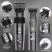 Hatteker Professional Hair Clippers and T-Blade Trimmer Kit for Men Cordless Beard Barber Clipper Hair Cutting Kit Haircut Grooming Kit IPX7 Waterproof - Buy Online on GoSupps.com