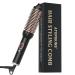 38mm double ptc thermal brush warm air brush hair styling curling brush volume hair comb round brush double tension styling brushes for trip hot Brush LCD display 120-210 gifts for women black and gold