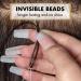 Everlong Hair Silicone-Lined Matte Tubes 4-Layer Coated Micro Links Rings for I-Tip Remy Human Hair Extensions (250 pcs) - Darkest Brown - Buy Online on GoSupps.com