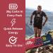 Chia Charge High Energy Chews for Running Cycling Hiking Fitness and Sports Gel and Drink Alternative with Pink Himalayan Salt and Milled Chia Seeds 30g Carbs (Raspberry 4 Pack) Raspberry - 4 Pack - Buy Online on GoSupps.com