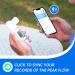 Nascool Bluetooth Peak Flow Meter for Asthma COPD | PEF FEV1 Monitor | Home Medical Spirometer | 300 Record Capacity | Kids & Adults - Buy Online on GoSupps.com