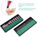 Long Usability Pedicure Bit Nail Drill Bits Easy To Use Exquisite Craftsmanship for Home Beauty Salon Salon Shop Manicure Store(12+30 set) - Buy Online on GoSupps.com