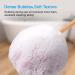 AmazerBath Loofah Shower Sponge with Long Wooden Handle - Soft PE Mesh Body Scrubber for Men & Women (Pink) - Buy Online on GoSupps.com
