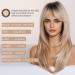 BLONDE UNICORN Long Ombre Blonde Synthetic Hair Wig for Women - Layered, Middle Part, Natural Look - Buy Online on GoSupps.com