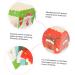 HAPINARY 12pcs Boxes Christmas Popcorn Box Xmas Gift Packing Case Candy Gift Bags Christmas Candy Bag Christmas Party Favor Christmas Candy Favor Boxes Paper Gift Box Fashion - Buy Online on GoSupps.com