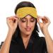Premium Sweet Corn Eye Mask - Light Blocking Sleep Mask with Adjustable Strap for Comfortable Sleep | Perfect for Men & Women - Ideal for Travel & Naps - Buy Online on GoSupps.com