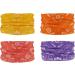 Shop Smehcf 4 Multi-Purpose Bandanas - Stylish Headbands & Face Masks for Men & Women - Breathable Reusable & Washable in Vibrant Colors - Buy Online on GoSupps.com