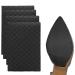 Shoe Sole Protectors Shoe Bottom Grip Pads Non-Slip Shoe Sole Pads Shoe Bottom Protector Shoes Cushion for High-Heels Leather Shoes on-Slip Shoes Cover Bottoms for Women (New Black 4pcs)