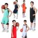 Custom Basketball Jersey Set for Kids & Men - Personalized Name Number & Team Logo - 2-Piece Shirt & Short in Black - Buy Online on GoSupps.com