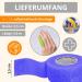 Amathings 6 Self-Adhering Bandages | 2.5cm x 4.5m | Non-Adhesive Pain-Free Finger & Toe Tape | Ideal for Home & Travel - Buy Online on GoSupps.com