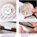 Portable Pill Organizer - Mini Travel Pill Box for Vitamins & Supplements | Cream Color - Buy Online on GoSupps.com