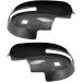 Side Mirror Covers for Mitsubishi Outlander 2013-2016 | Carbon Fiber Decorative Caps | Left & Right Rearview Mirror Cover Pair - Buy Online on GoSupps.com